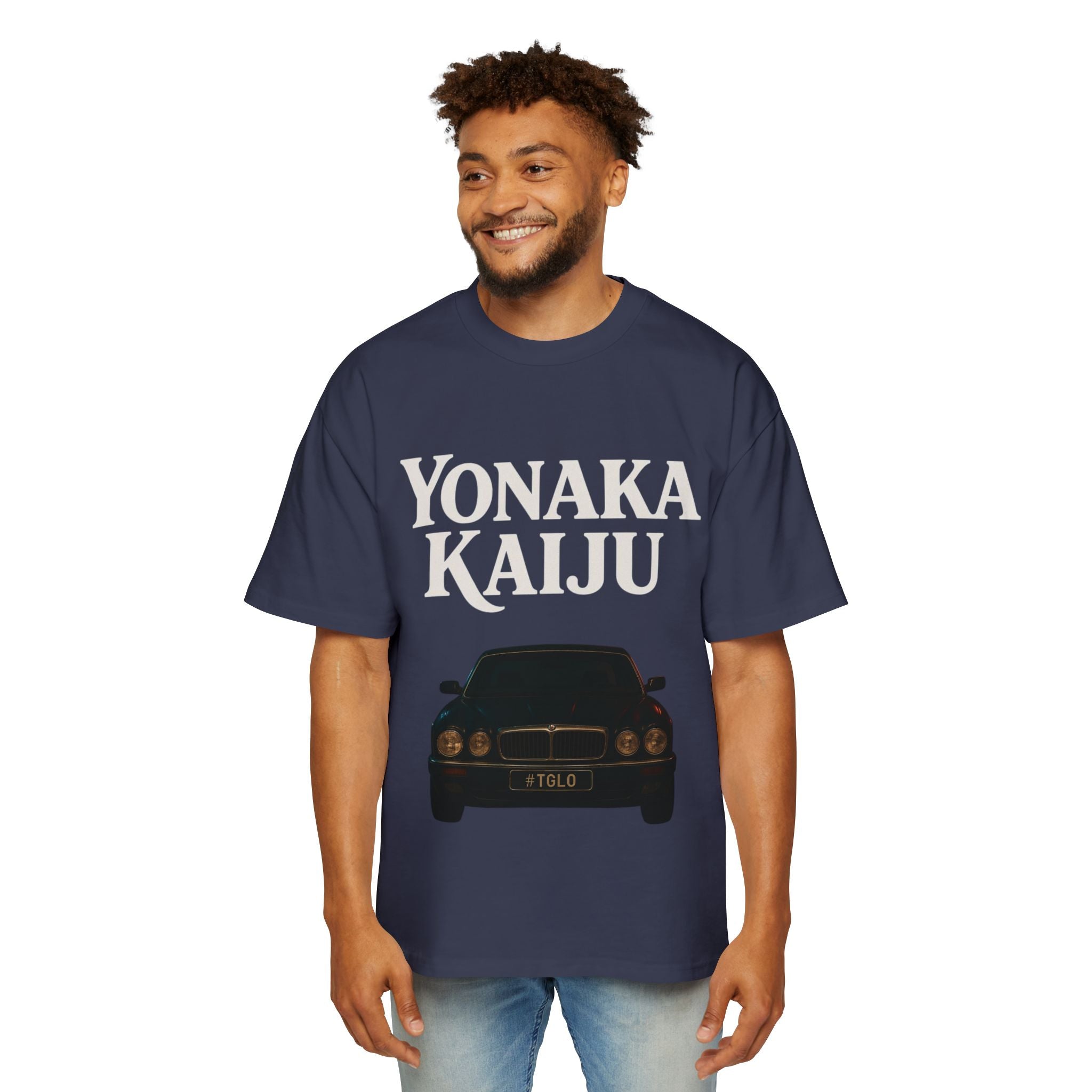 Yonaka Kaiju Classic Tee — Retro "The Good Looking One"