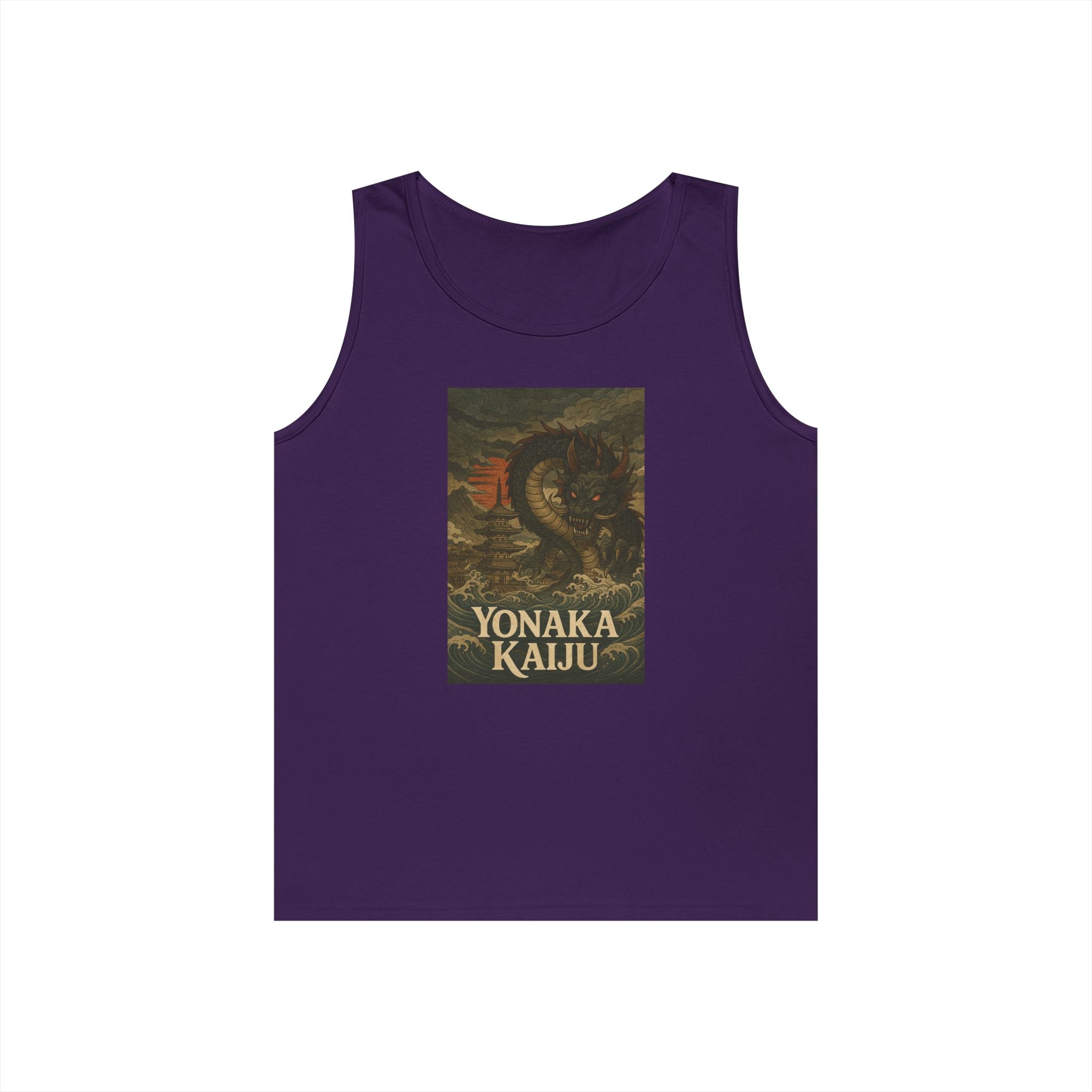Yonaka Kaiju Graphic Tank Top – Vintage Japanese Monster Design