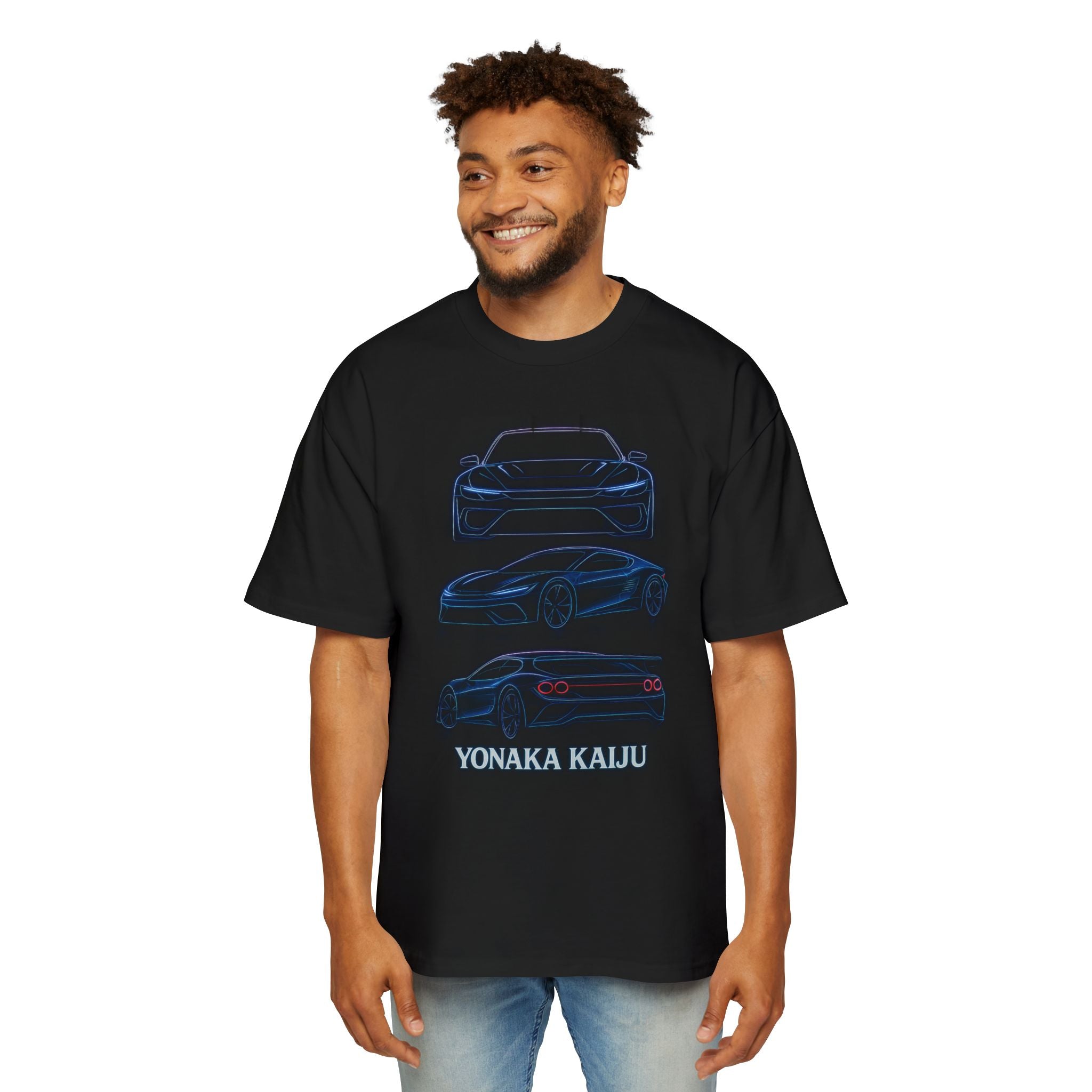 Yonaka Kaiju Night Drive Blueprint Tee