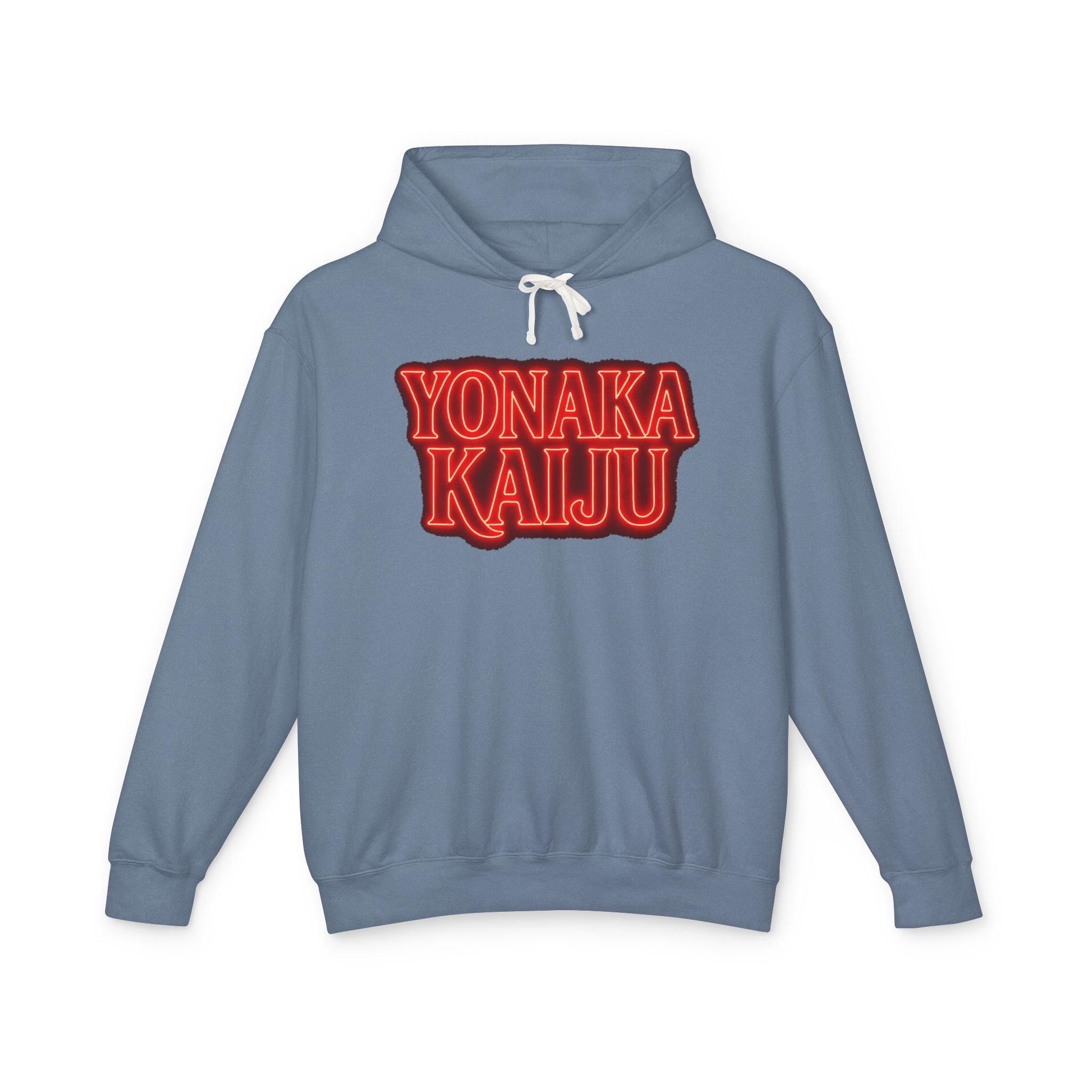 Yonaka Kaiju Hoodie — Retro Red Band Pullover