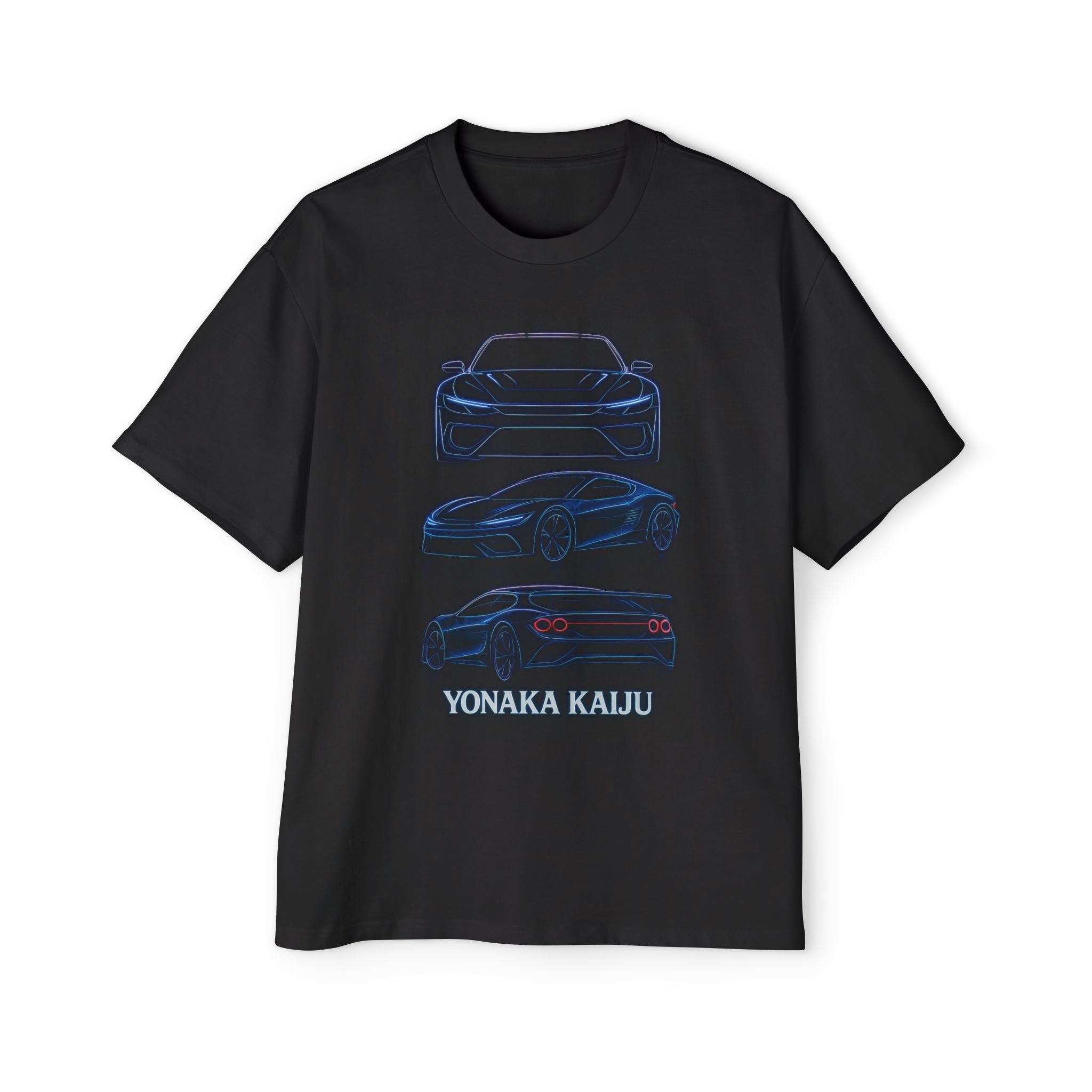 Yonaka Kaiju Night Drive Blueprint Tee