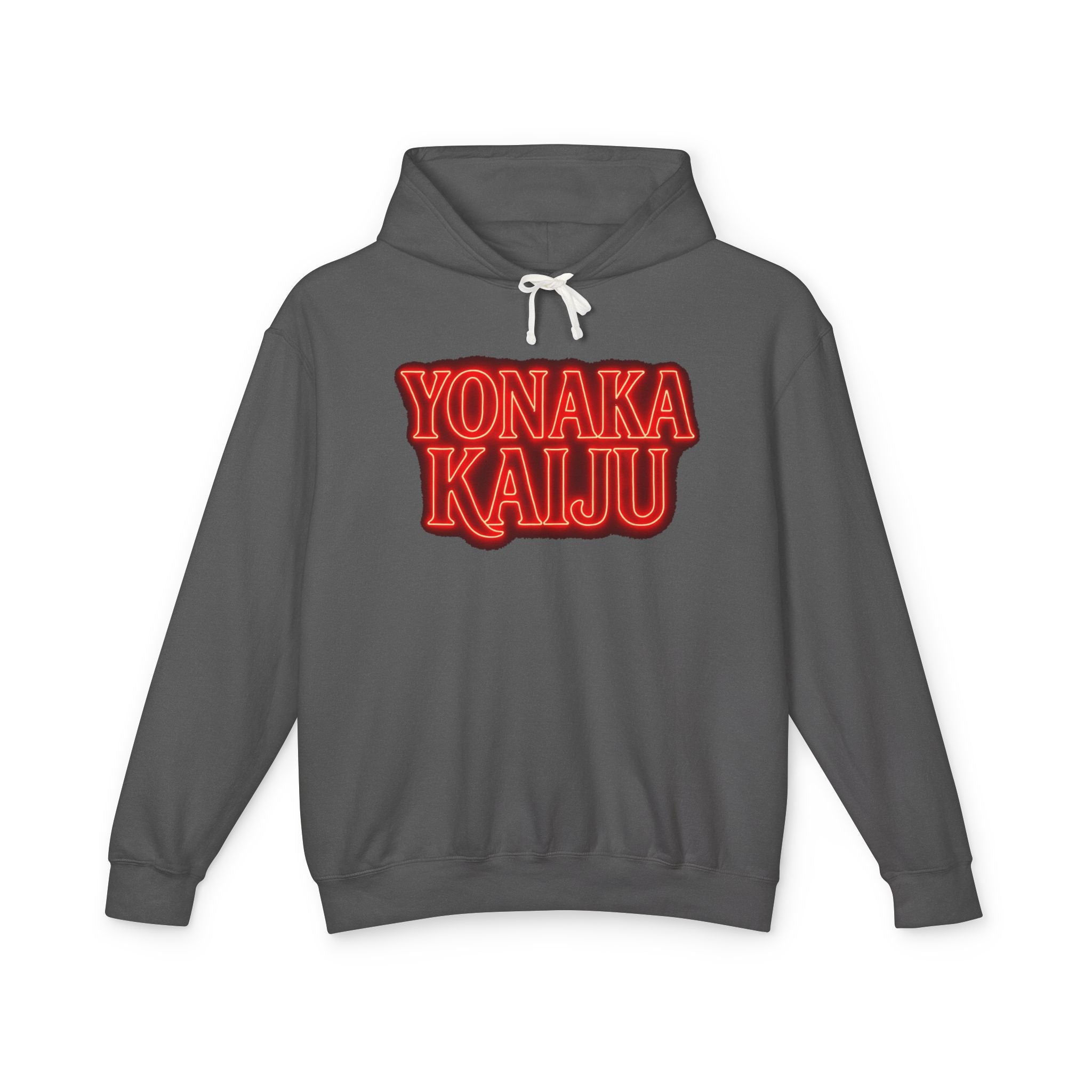 Yonaka Kaiju Hoodie — Retro Red Band Pullover