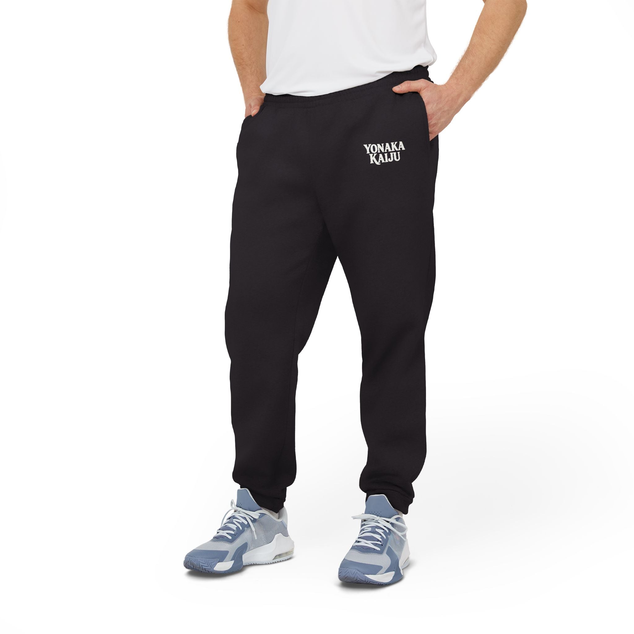 Yonaka Kaiju Fleece Joggers — Cozy adidas-Inspired Sweatpants