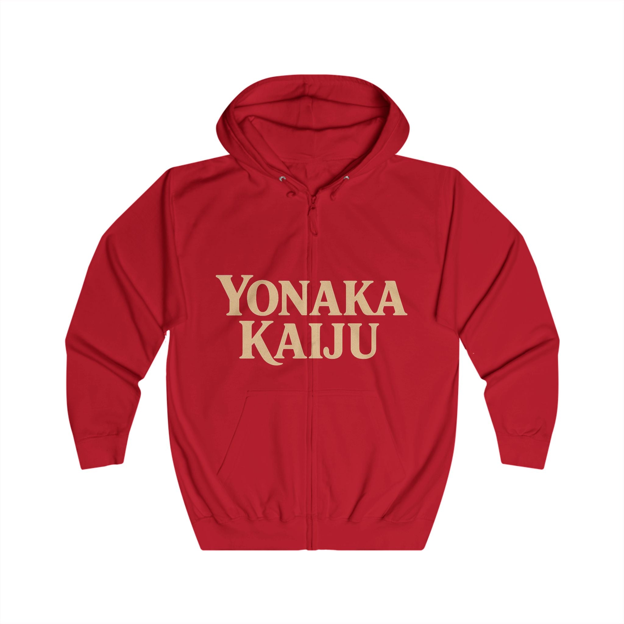 Yonaka Kaiju Oni & Golden Koi Streetwear Hoodie