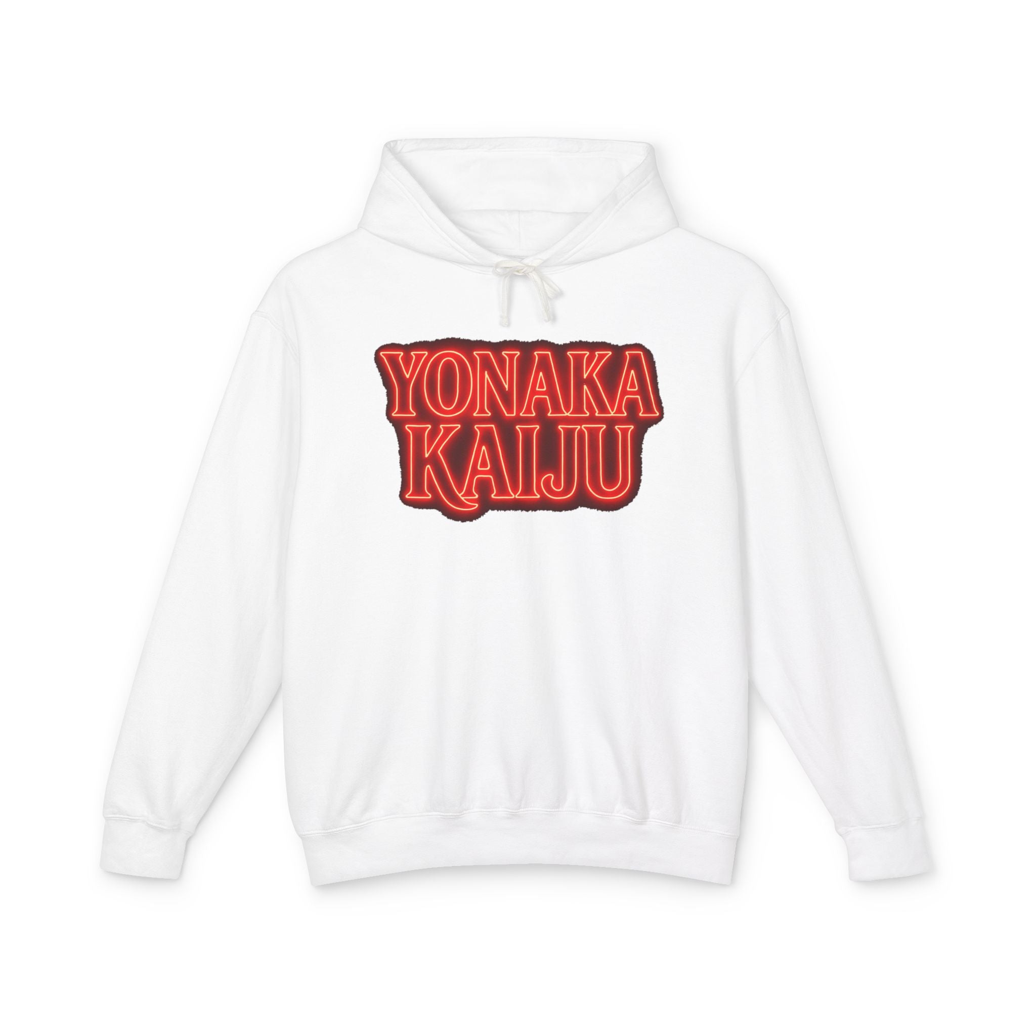 Yonaka Kaiju Hoodie — Retro Red Band Pullover