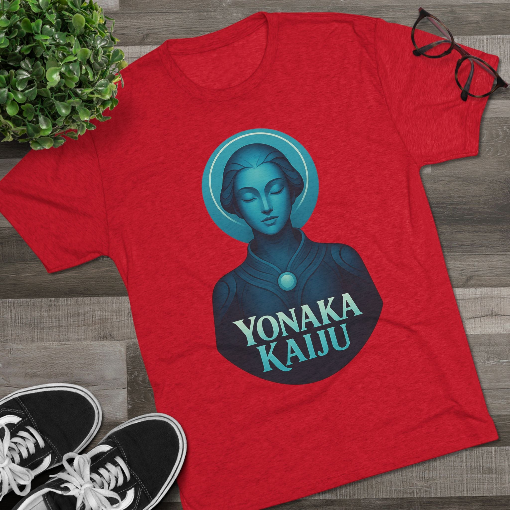 Yonaka Kaiju Blue Halo Deity Tee