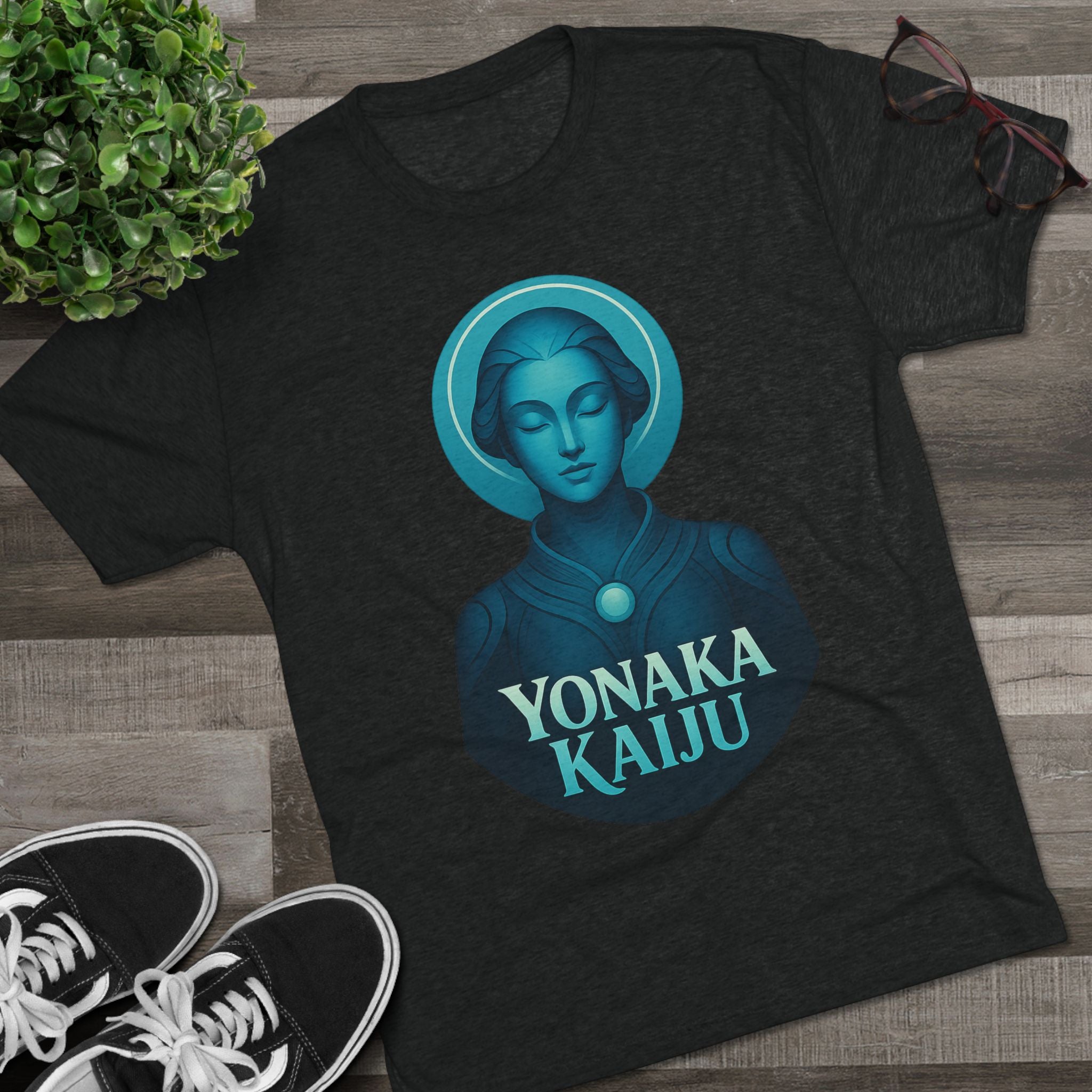 Yonaka Kaiju Blue Halo Deity Tee
