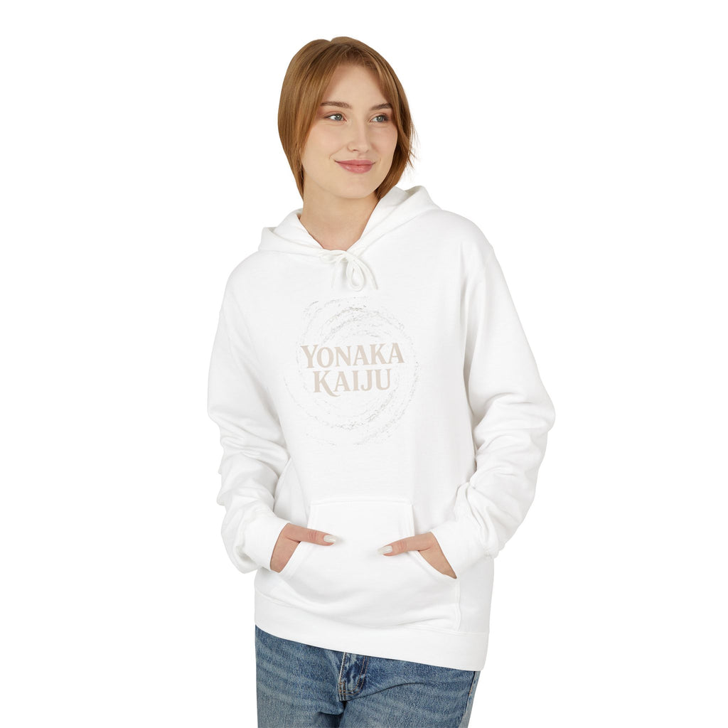 Yonaka Kaiju Hoodie - Minimal Japanese Monster Graphic Pullover