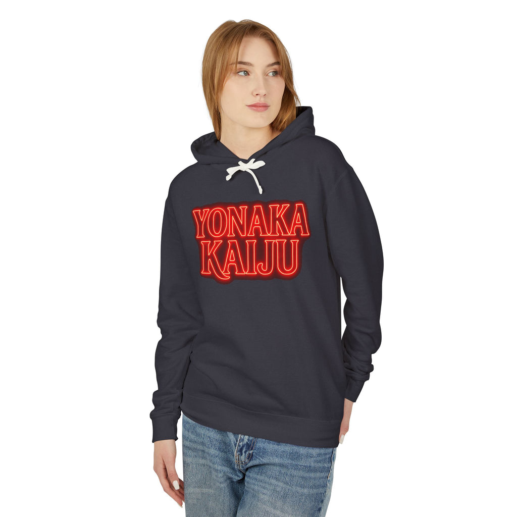 Yonaka Kaiju Hoodie — Retro Red Band Pullover