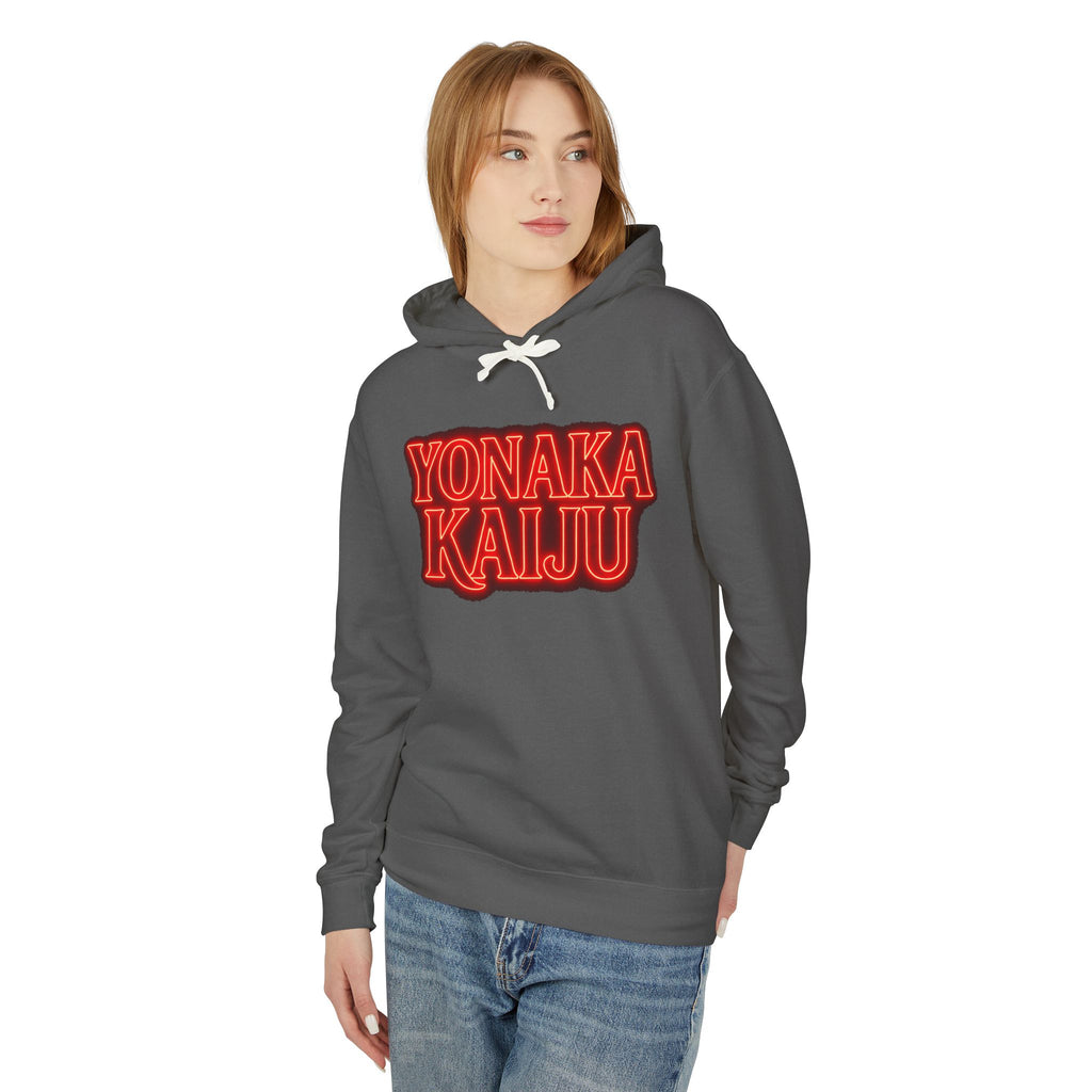 Yonaka Kaiju Hoodie — Retro Red Band Pullover