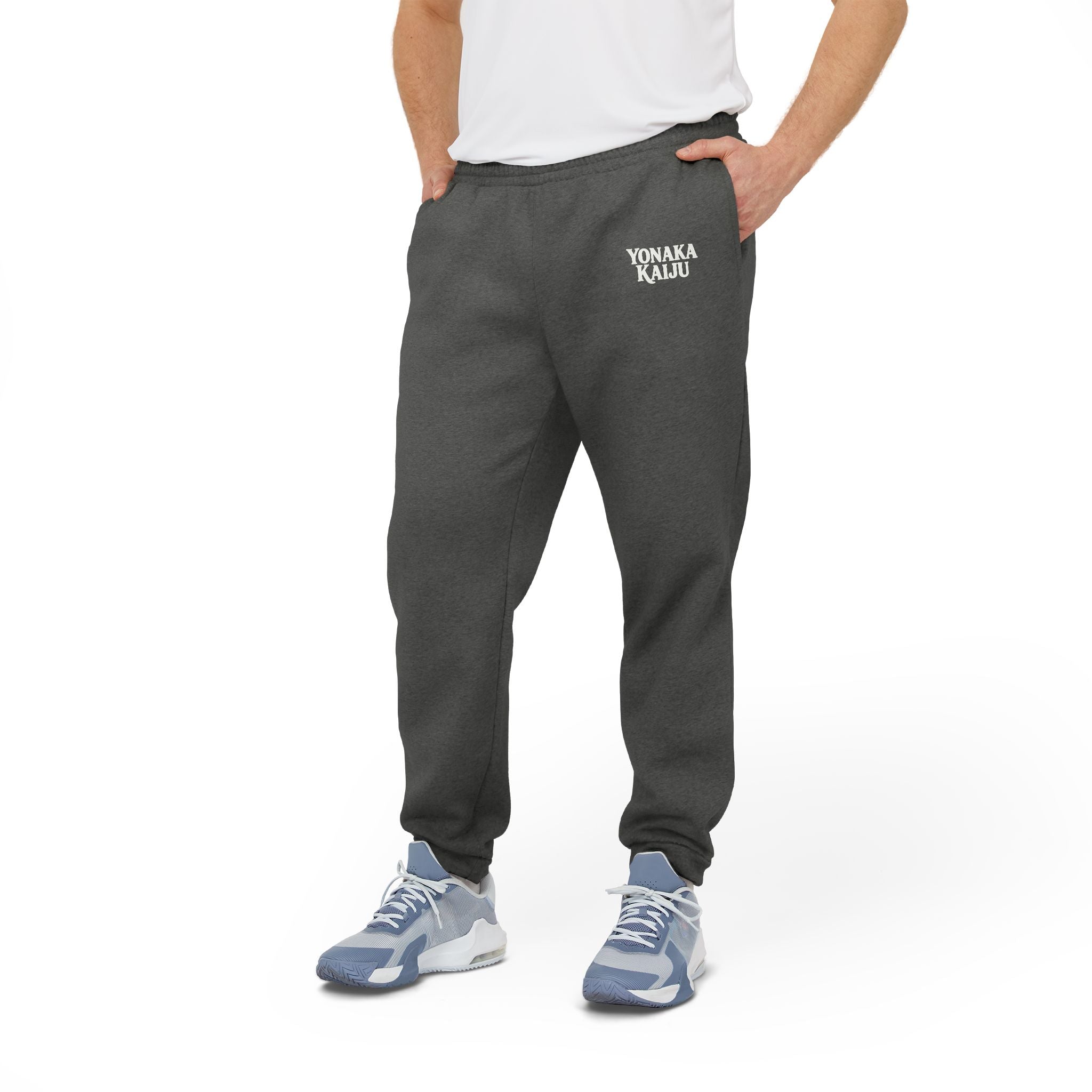 Yonaka Kaiju Fleece Joggers — Cozy adidas-Inspired Sweatpants