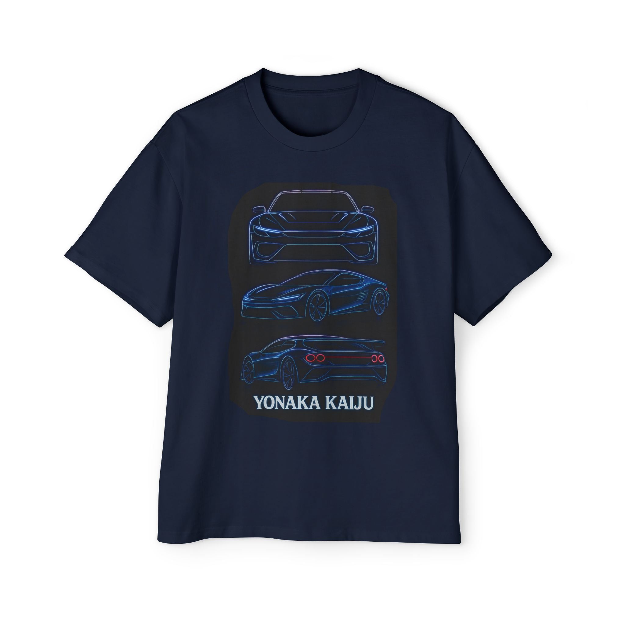 Yonaka Kaiju Night Drive Blueprint Tee
