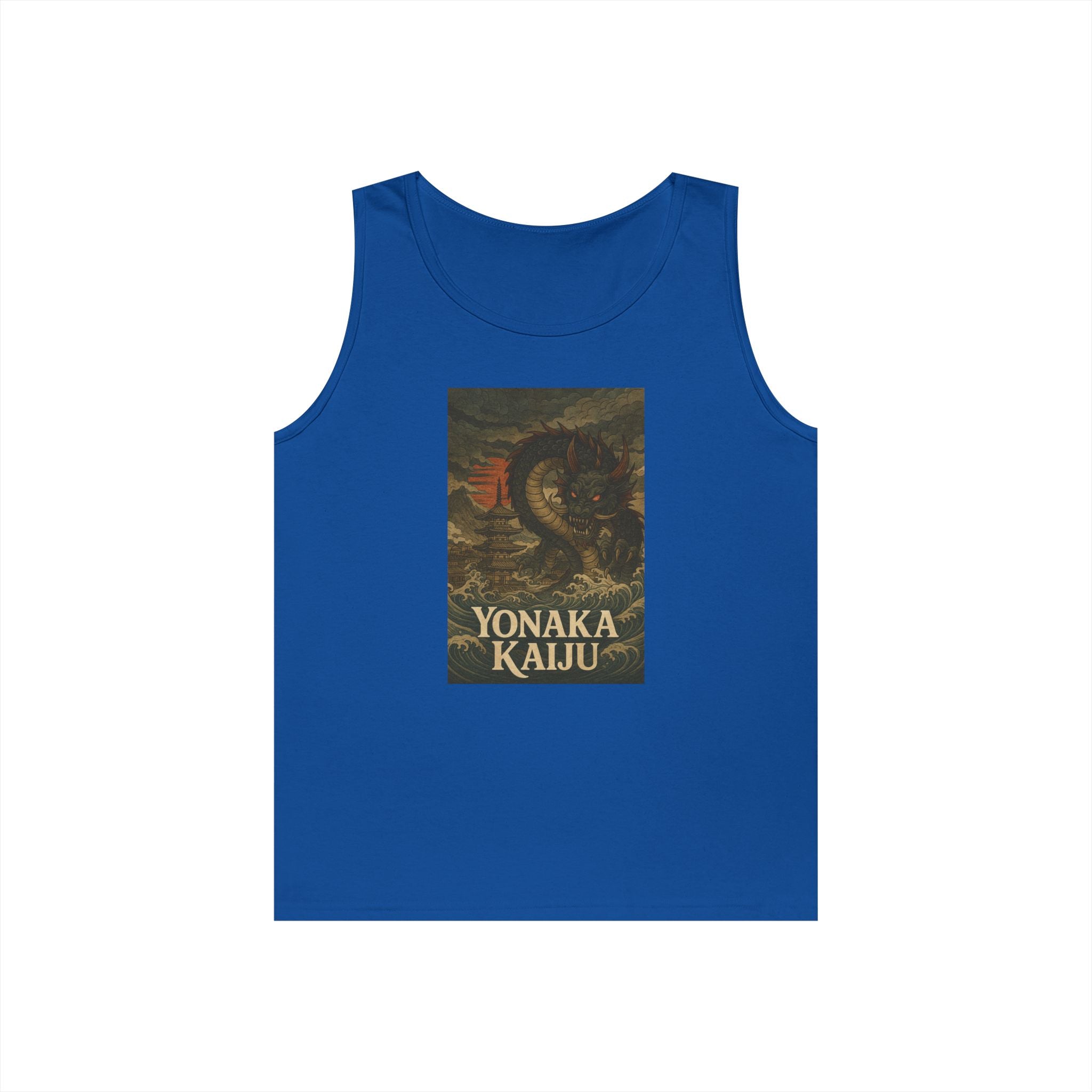 Yonaka Kaiju Graphic Tank Top – Vintage Japanese Monster Design