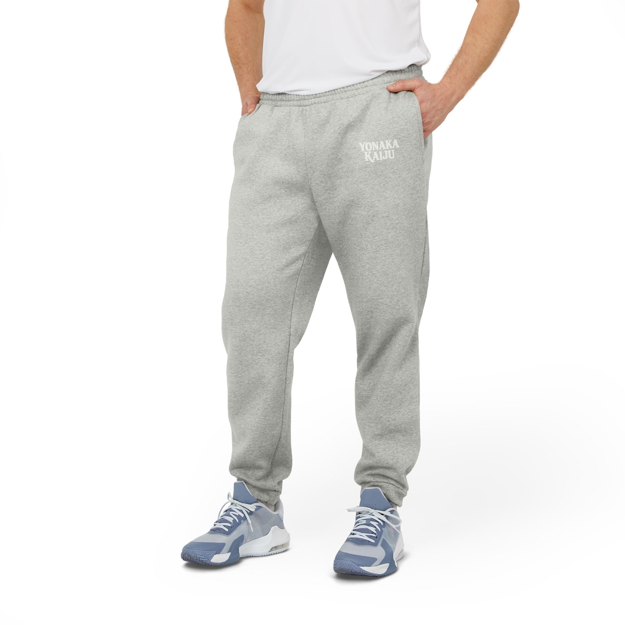Yonaka Kaiju Fleece Joggers — Cozy adidas-Inspired Sweatpants