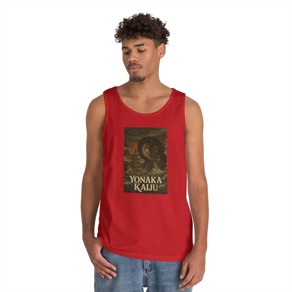 Yonaka Kaiju Graphic Tank Top – Vintage Japanese Monster Design